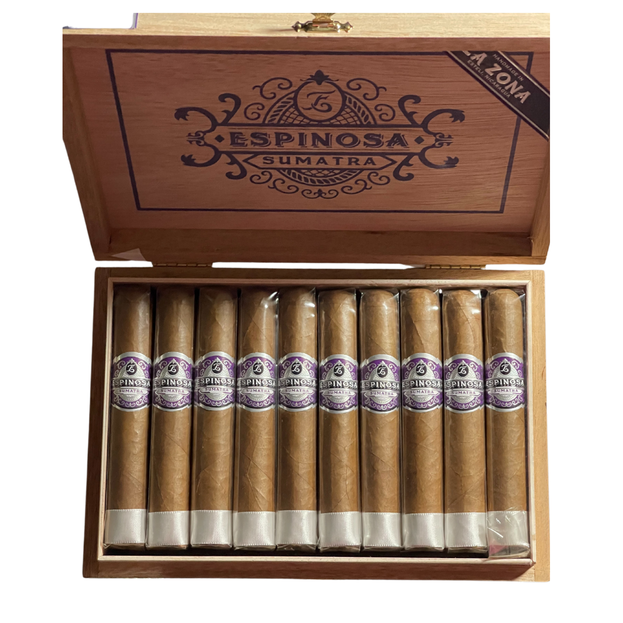 Espinosa Sumatra Box 20 from cigarsamplers.com comes with FREE shipping!