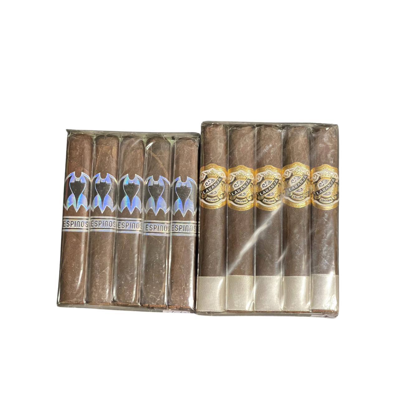 Espinosa Bro Pack 5 Murcielago Robusto + 5 Laranja Robusto Extra selling fast @cigarsamplers.com
