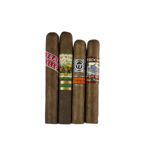 Here's the short and skinny on this Cigar Samplers Deal-O-Rama. Save around 30% off MSRP, enjoy the FREE shipping AND get some awesome Nicaraguan Robusto cigars to enjoy!