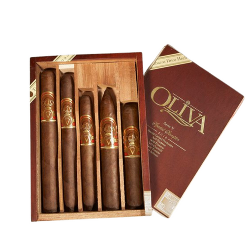 Oliva Serie V 5-Cigar Sampler comes with FREE shipping @cigarsamplers.com