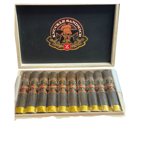 Espinosa Knuckle Sandwich 56 Box 10 available now @cigarsamplers.com with that FREE shipping you LOVE!