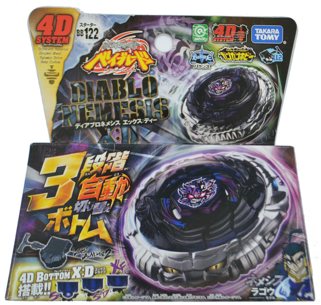 Wholesale Takara Tomy Beyblade Metal Fight BB-122 Starter Diablo