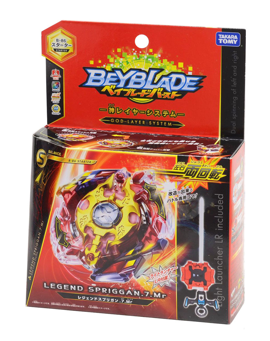 Wholesale Takara Tomy Beyblade BURST B-86 Starter Legend Spriggan
