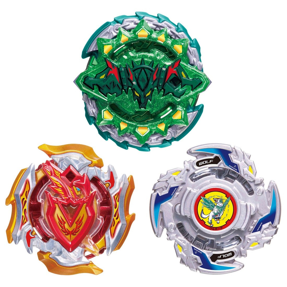 TAKARA TOMY Beyblade Burst B-121 Super Z Triple set de refuerzo