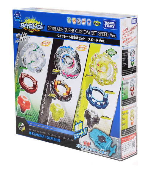 Wholesale Takara Tomy Beyblade BURST B-65 Beyblade Super Custom Set Speed Version