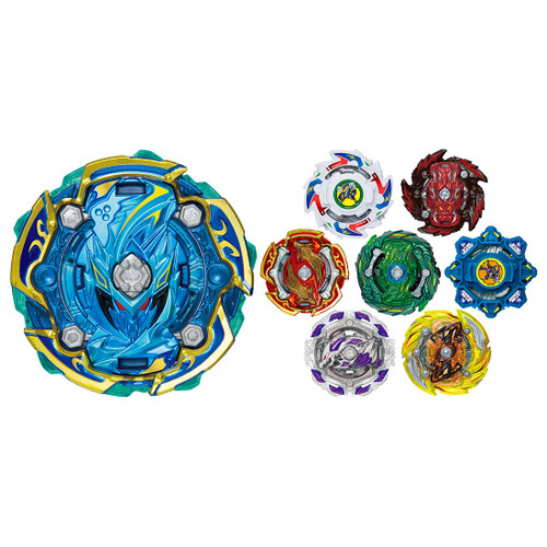 Takara Tomy Beyblade BURST GT B-156 Random Booster Vol. 18 Full Set (Pack of 8 Models) Takara Tomy Beyblade BURST GT B-156 Random Booster Vol. 18 Full Set (Pack of 8 Models)