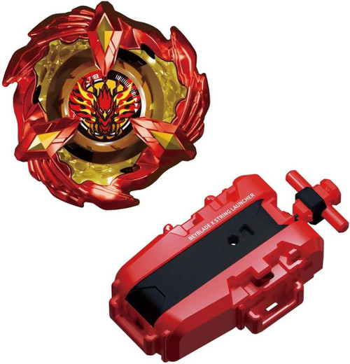Takara Tomy Beyblade X BX-23 Starter Phoenix Wing 9-60GF Metallic Red