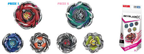 Takara Tomy Beyblade X CX-05 Random Booster Vol. 6 (A Random Model Inside) (Set of 6 Models)