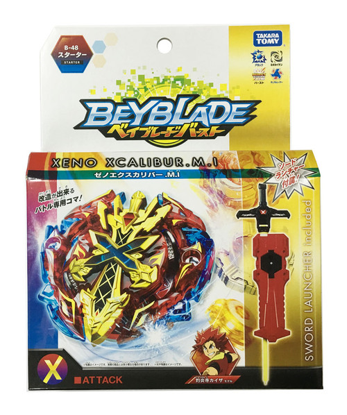 Takara Tomy Beyblade BURST B-48 Starter Xeno Excalibur.M.I - Ever-Wish