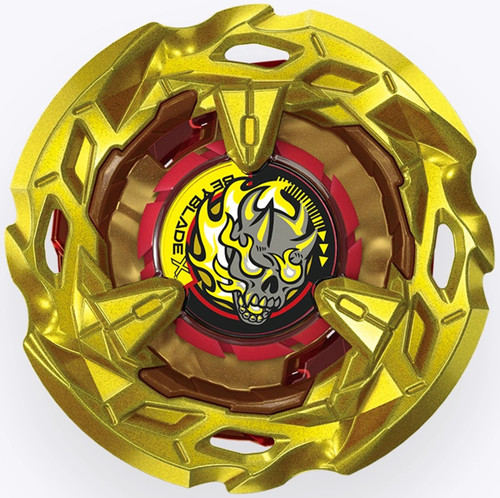 [Loose][No Packing Box][With QR Code] Takara Tomy Beyblade X BX-48 04 HellsScythe 3-85GB (Metal Coat: Gold Minor Change Version)