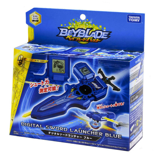 Takara Tomy Beyblade BURST B-93 Digital Sword Launcher (Blue)