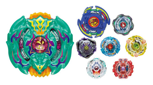 Takara Tomy Beyblade BURST B-101 Random Booster Vol.9 Full Set (Pack of 8 items)