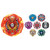 Takara Tomy Beyblade BURST GT B-140 Random Booster Vol. 15 Full Set (Pack of 8 Models)
