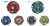 [Loose][No Packing Box][With QR Code][Not fo USA] Takara Tomy Beyblade X CX-05 Random Booster Vol. 6 (A Random Model Inside) (Set of 6 Models)