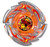 [Pre-Order MARCH 31 | Cut-Off Time - (Phase 2) FEB 25] [Loose][No Packing Box][With QR Code] Takara Tomy Beyblade X CX-15 Booster RagnaRage FE4-55Y