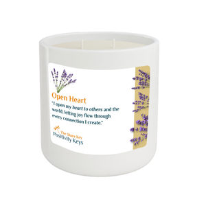 The Share Key Candle – Open Heart | Lavender Clean & Mindful Candle The Share Key Candle – Open Heart | Lavender Clean & Mindful Candle