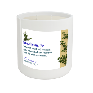 The Touch Key Candle – Breathe & Be | Eucalyptus & Mint Clean & Mindful Candle The Touch Key Candle – Breathe & Be | Eucalyptus & Mint Clean & Mindful Candle