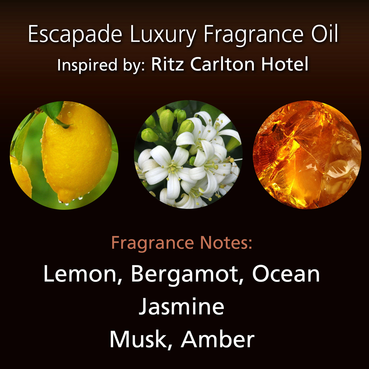 Escapade Fragrance Oil for Cold Air Diffusers Luxury Hotel Aroma