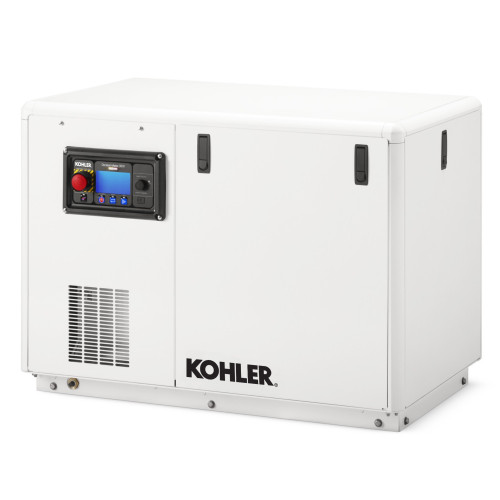 14EKOZD Kohler Marine Diesel Generator 12v, 120/240V-60Hz Single Phase with Sound Shield
