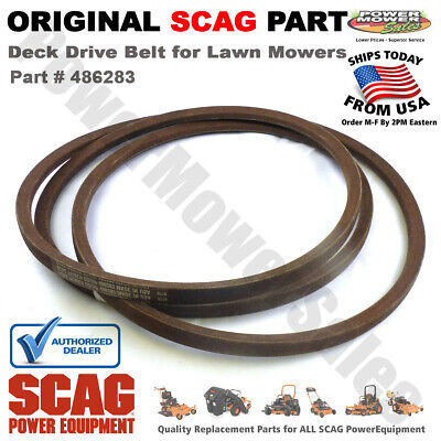 Scag 486283 BELT, DECK DRIVE STCII-48V