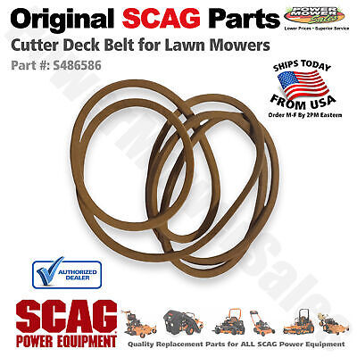 Scag S486586 BELT, SMVR-61V