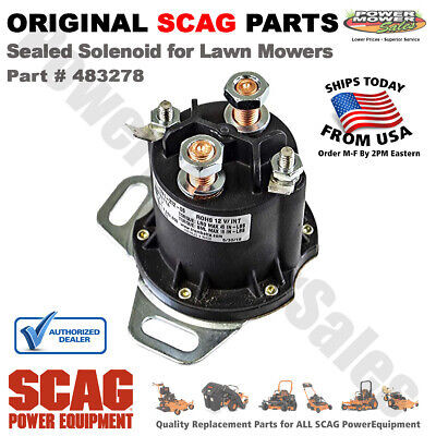Scag 483278 SOLENOID, SEALED
