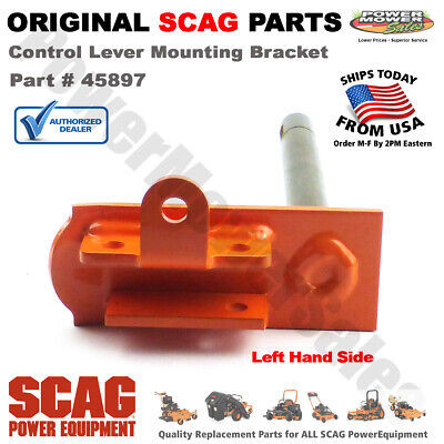 Scag 45897 LH CONTROL LEVER Mounting Bracket weldment