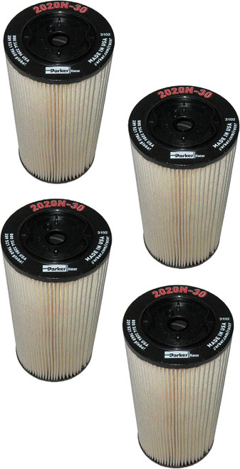 Racor 2020PM-OR 4 Pack 30 Micron Fuel Filter Element for Turbine Series Filters Racor 2020PM-OR 4 Pack 30 Micron Fuel Filter Element for Turbine Series Filters