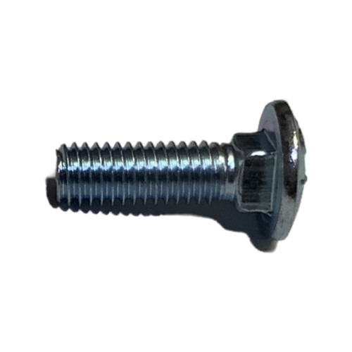 Dixie Chopper B-136 Bolt - 3/8-16X1-1/4 CARR FT Gr.5, Clear Zinc