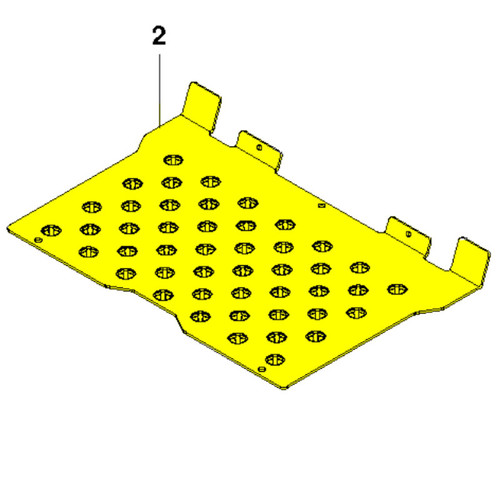 Husqvarna 576701302 PLATE FLOOR PAN ORANGE