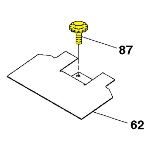 Husqvarna 532198239 BOLT.5/16-18UNCX1.W/SEMS.BLK