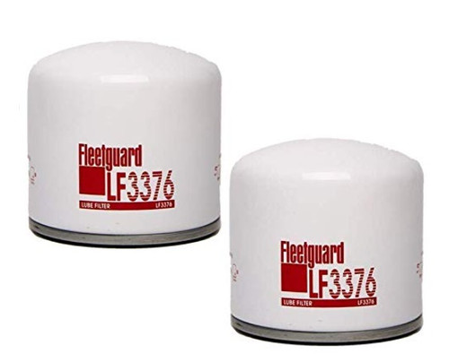 Fleetguard LF3376 Lube Filter - 2 Pack Replaces Onan Oil Filter 122-0906 