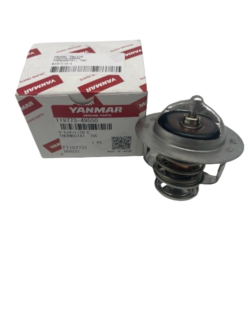 Yanmar 119773-49550 Thermostat 70C for 6LPA-DTP 6LPA-DTZP  