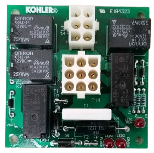 Kohler GM85929 PCB Assembly Relay Board 12v with OPT Relay