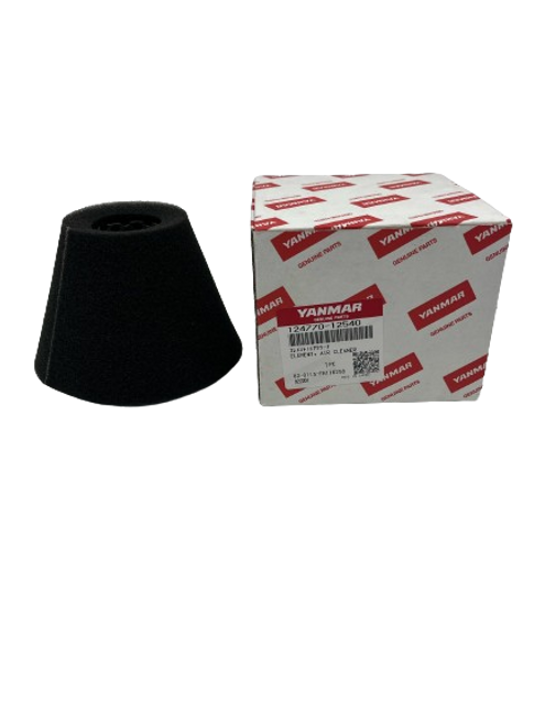 Yanmar 124770-12540 Air Filter Element Fits Engine Models 2QM15 2QM 2QM20 3QM30 3QM 3HM 3HM35 3HM35F 3HMF 3HM35F  