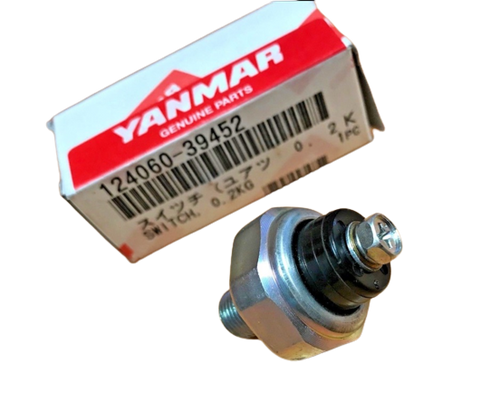 Yanmar 124060-39452 Oil Pressure Switch compatible with 1GM 3GM 3JH3 4LH 4LHA 