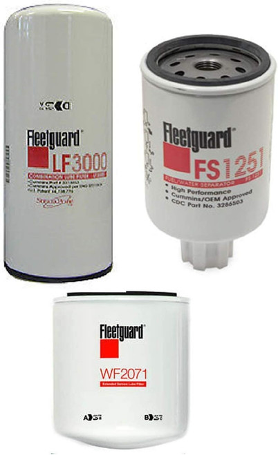 Fleetguard MK11498-KIT Maintenance Kit LF3000 - FS1251 - WF2071 Fleetguard MK11498-KIT Maintenance Kit LF3000 - FS1251 - WF2071
