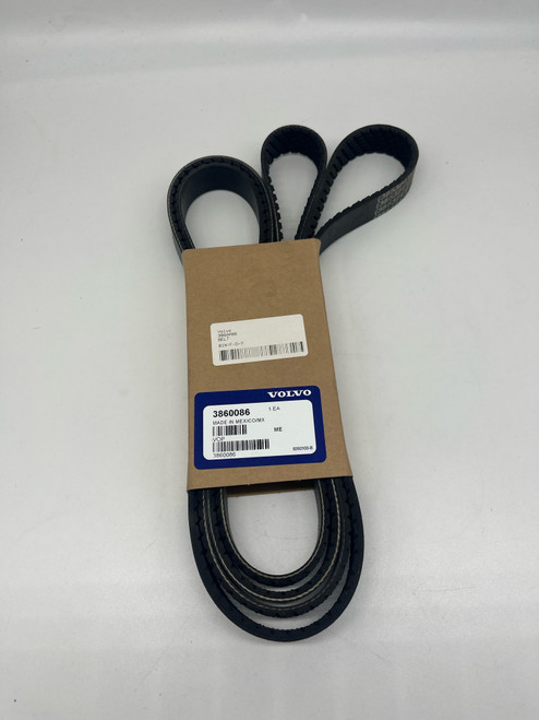 Volvo Penta 3860086 Serpentine Alternator Water Pump Belt Volvo Penta 3860086 Serpentine Alternator Water Pump Belt