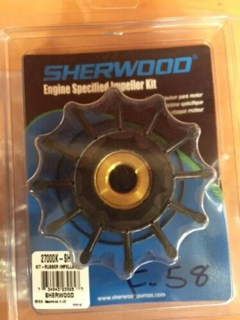 Sherwood 27000K-SHW Impeller with O-Ring Sherwood 27000K-SHW Impeller with O-Ring