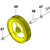 Husqvarna 505172501 WHEEL