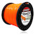Arbor King .095 3LB Square Orange Trimmer line Spool Commercial Grade w Cutter