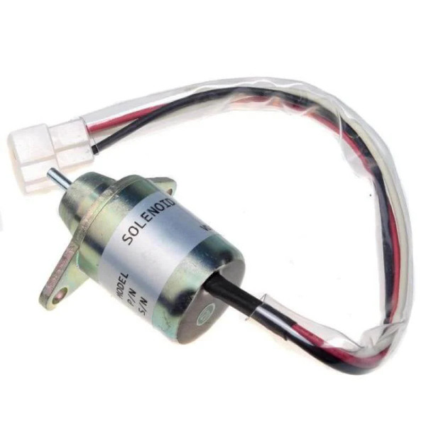 Yanmar 119653-77950 Stop Solenoid 2YM15 3YM30 3YM20 3JH5E 3JH4E 4JH4AE  
