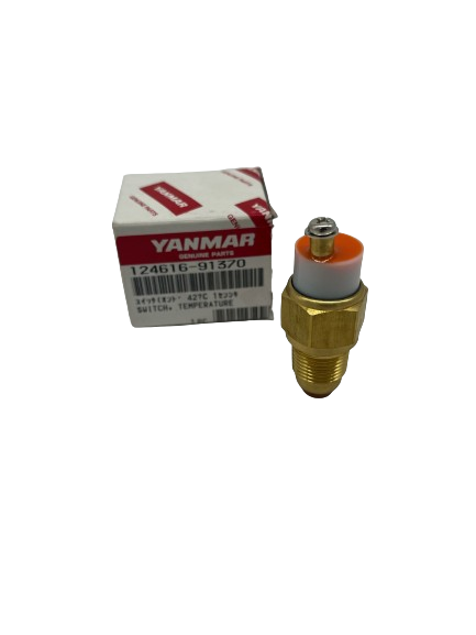 Yanmar 124616-91370 Thermostat Switch fits 4JH3 4JH5E 4LH 6CB 6LP 4LHA 4TN 6YA 6LPA  