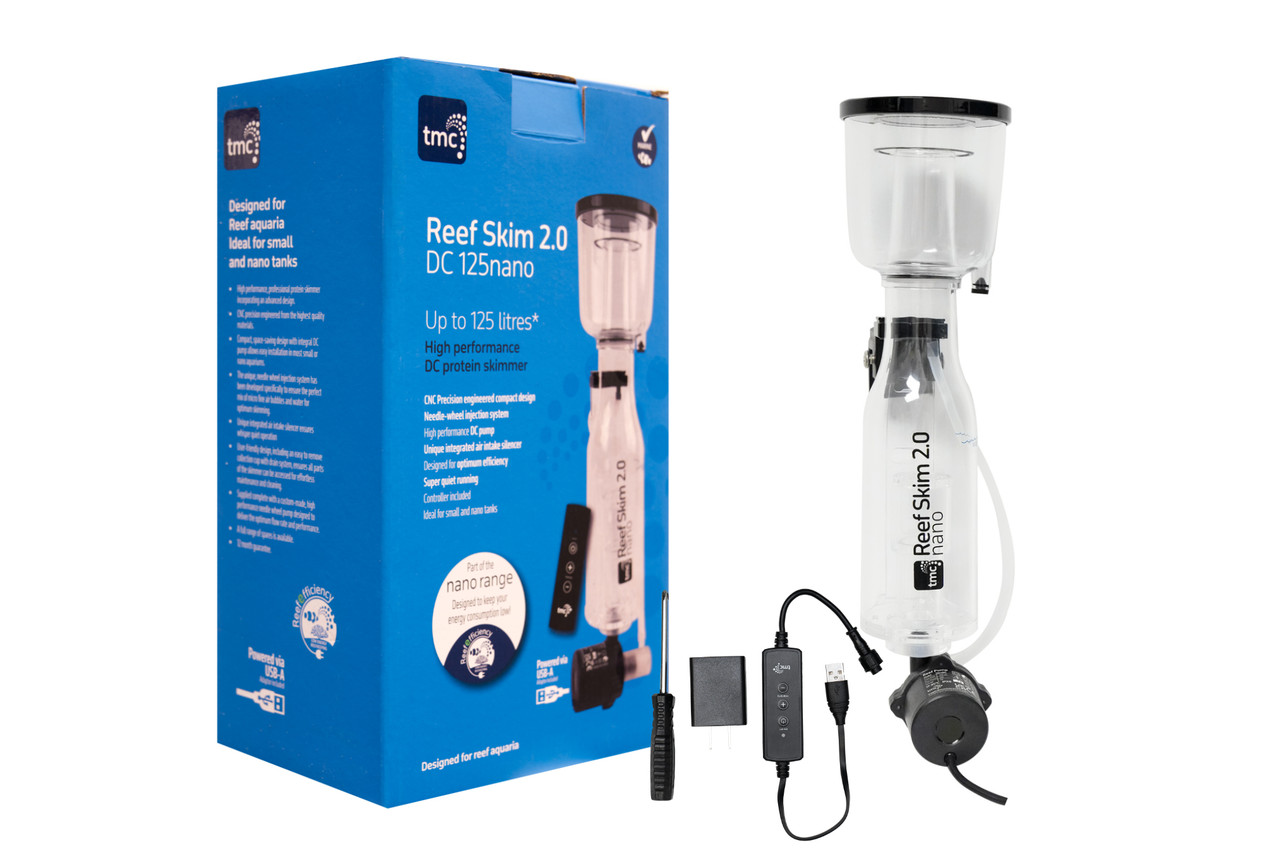TMC Reef Skim 2.0 125 Nano DC Protein Skimmer - Quality Marine