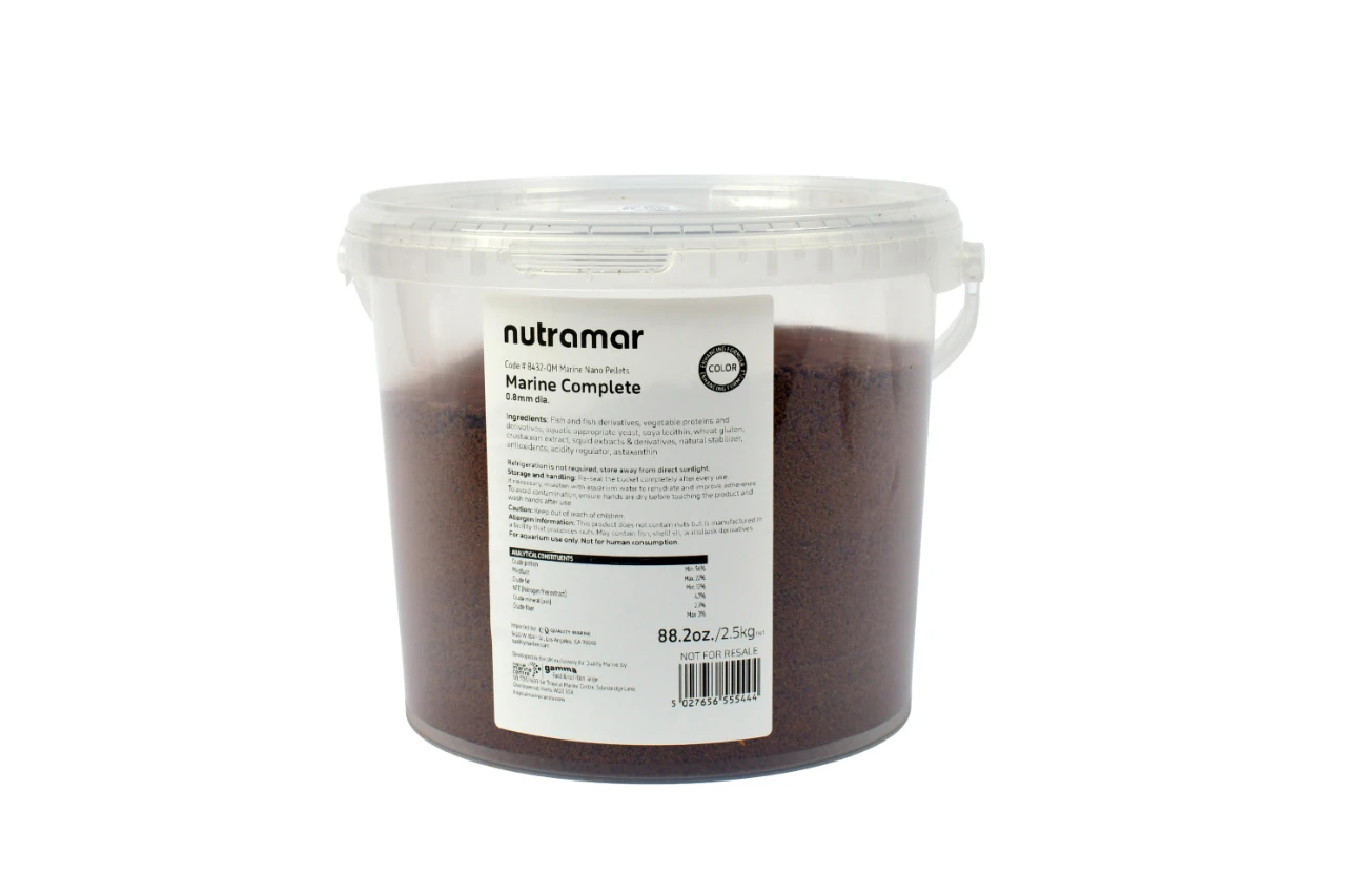 Nutramar Marine Nano Complete Pellets Bulk thumbnail image