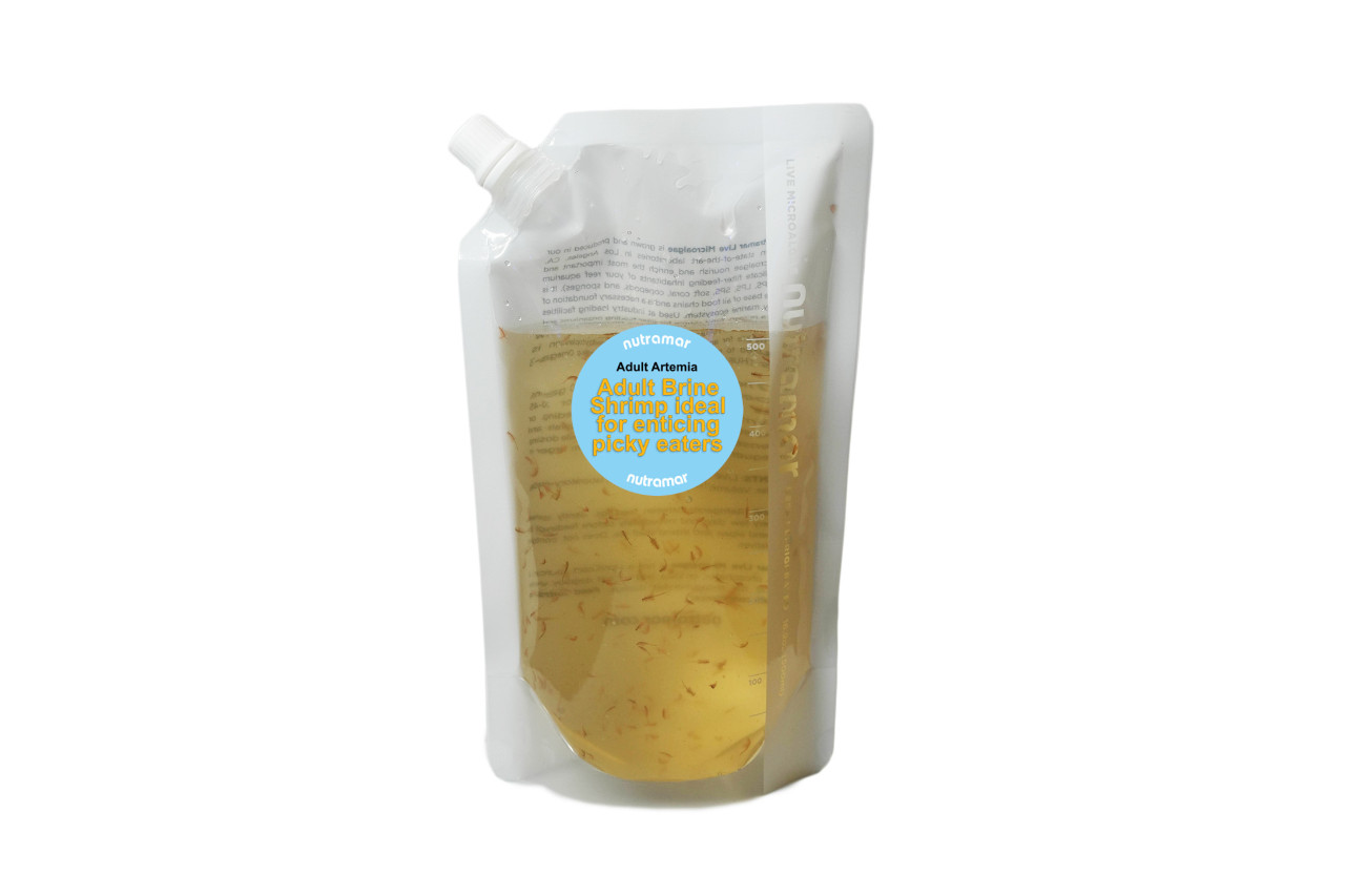Nutramar Live Adult Artemia 500 ml Pouch thumbnail image