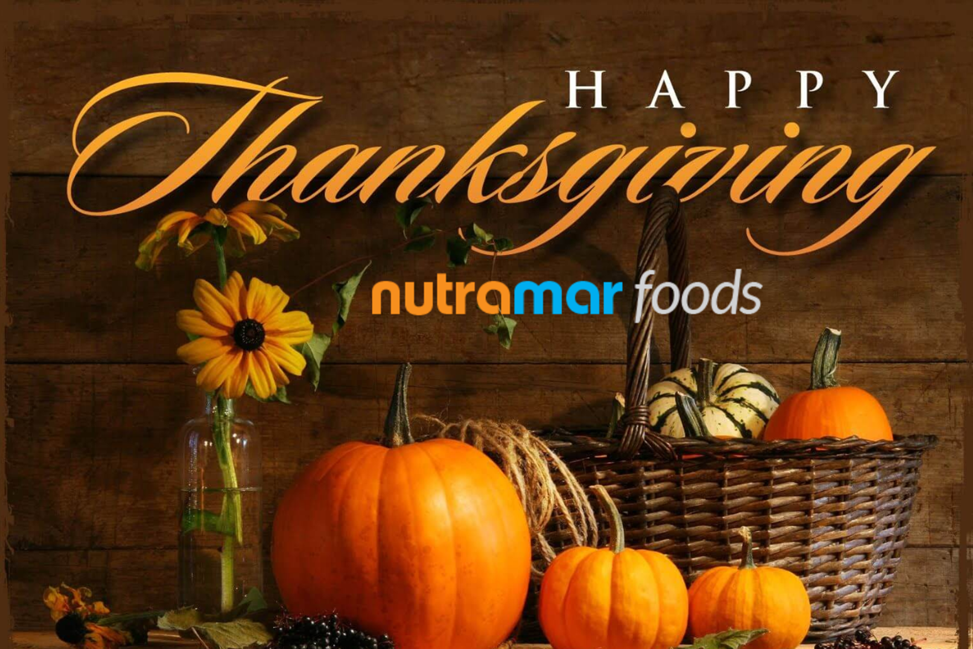 Happy Thanksgiving from Nutramar thumbnail image