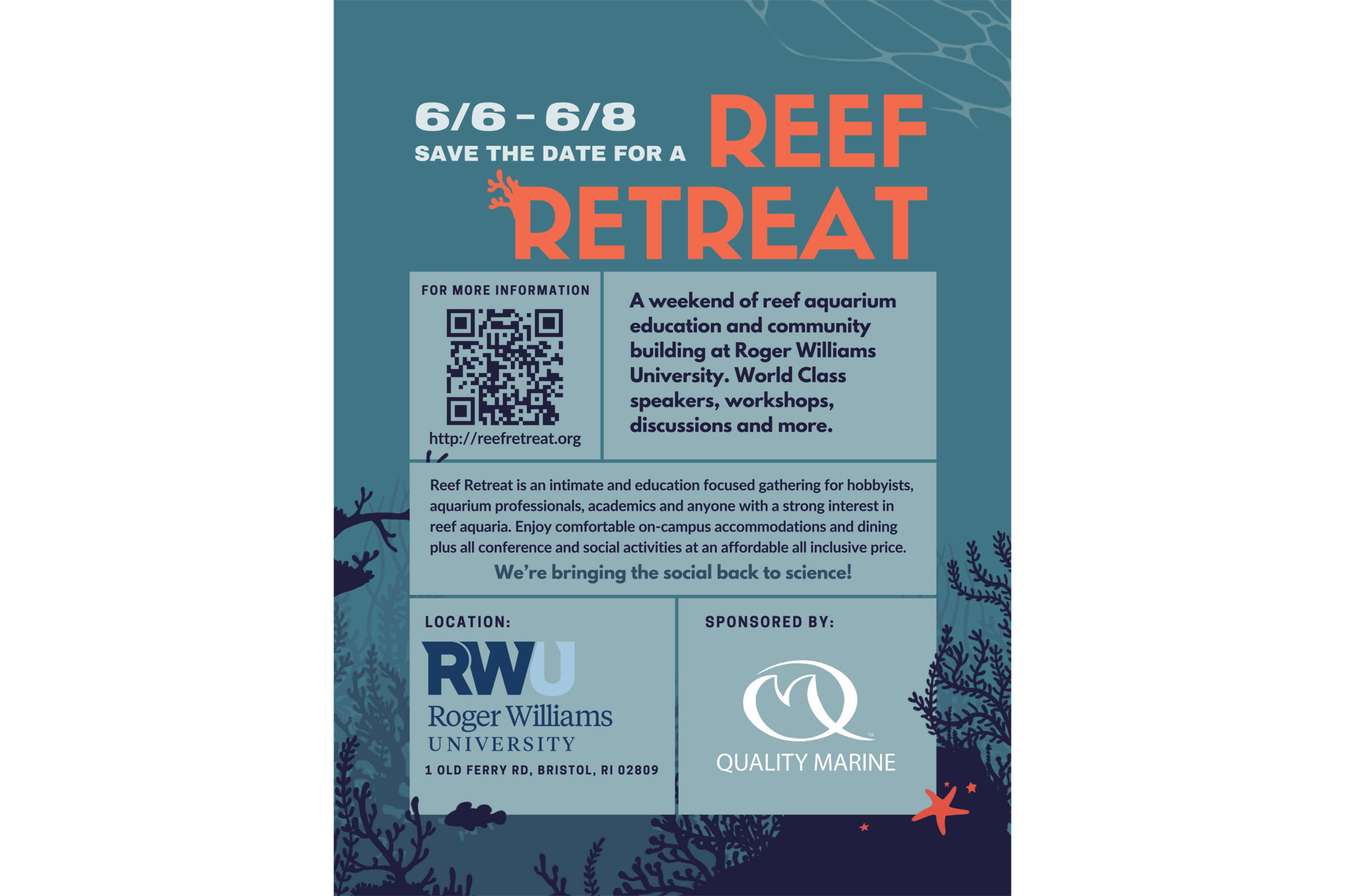 Quality Marine attending the Reef Retreat thumbnail image