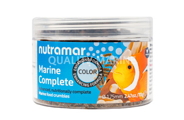 Nutramar Marine Complete Crumbles 1.75mm 70g :: 0739530
