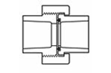 Union - Soc 3/4" Sch. 40 W/ Buna O-Ring Seal :: 0912410